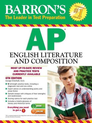cover image of AP English Literature and Composition